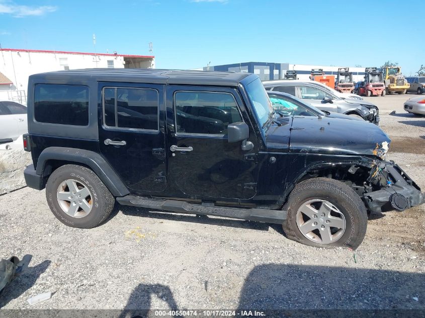 2016 Jeep Wrangler Unlimited Sport VIN: 1C4BJWDG2GL242927 Lot: 40550474