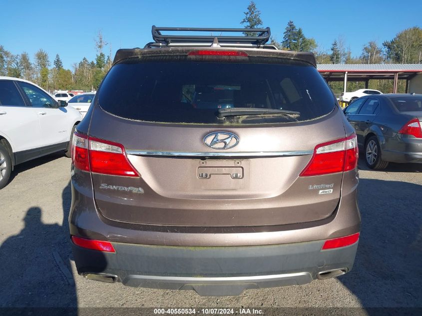 2013 Hyundai Santa Fe Limited VIN: KM8SRDHFXDU013248 Lot: 40550534