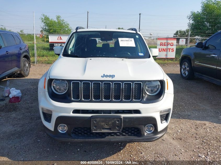 2021 Jeep Renegade Latitude VIN: ZACNJDB1XMPN28299 Lot: 40550535