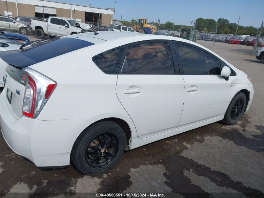 2015 Toyota Prius Two VIN: JTDKN3DU8F1918901 Lot: 40550551