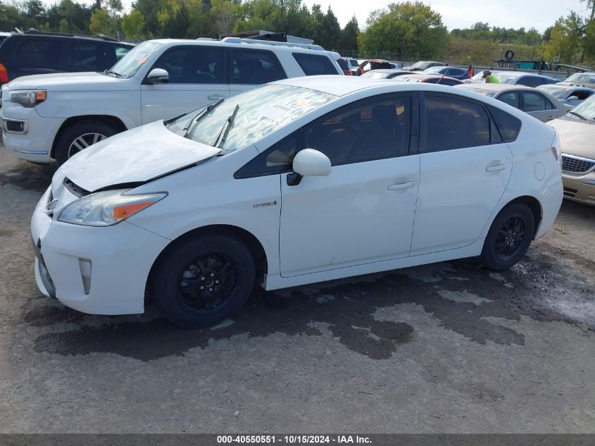 2015 Toyota Prius Two VIN: JTDKN3DU8F1918901 Lot: 40550551