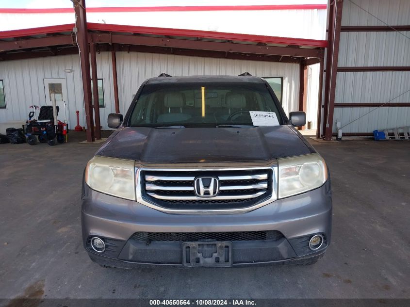 2014 Honda Pilot Ex-L VIN: 5FNYF4H53EB020230 Lot: 40550564