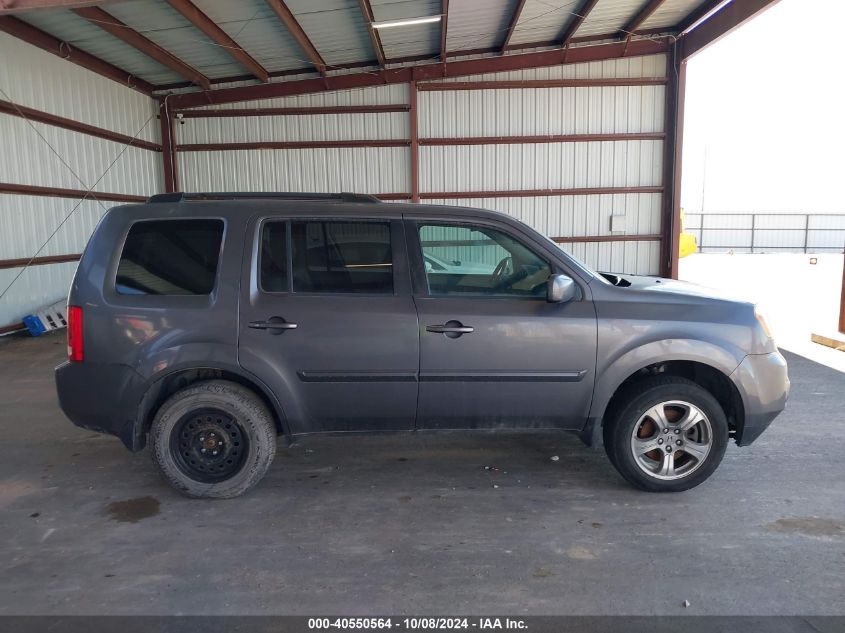 2014 Honda Pilot Ex-L VIN: 5FNYF4H53EB020230 Lot: 40550564