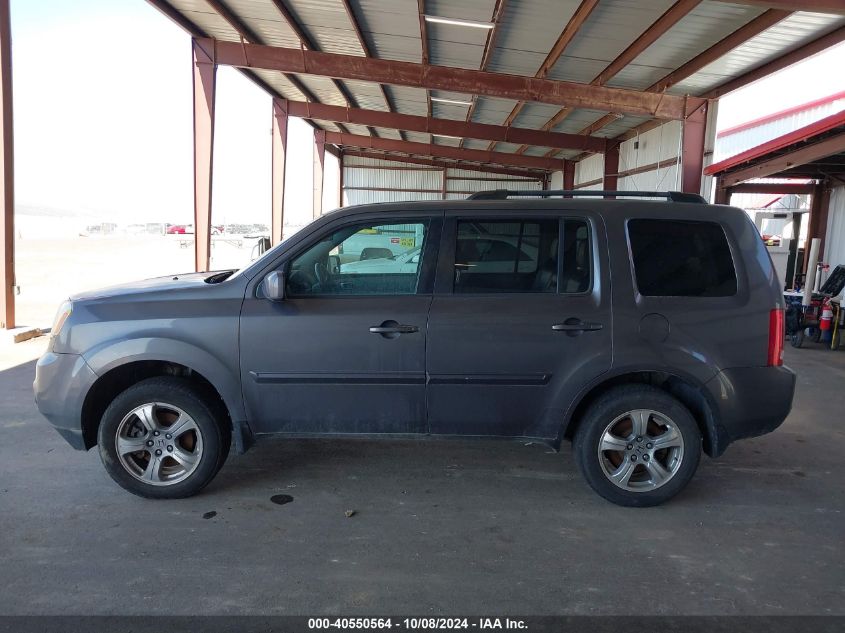 2014 Honda Pilot Ex-L VIN: 5FNYF4H53EB020230 Lot: 40550564