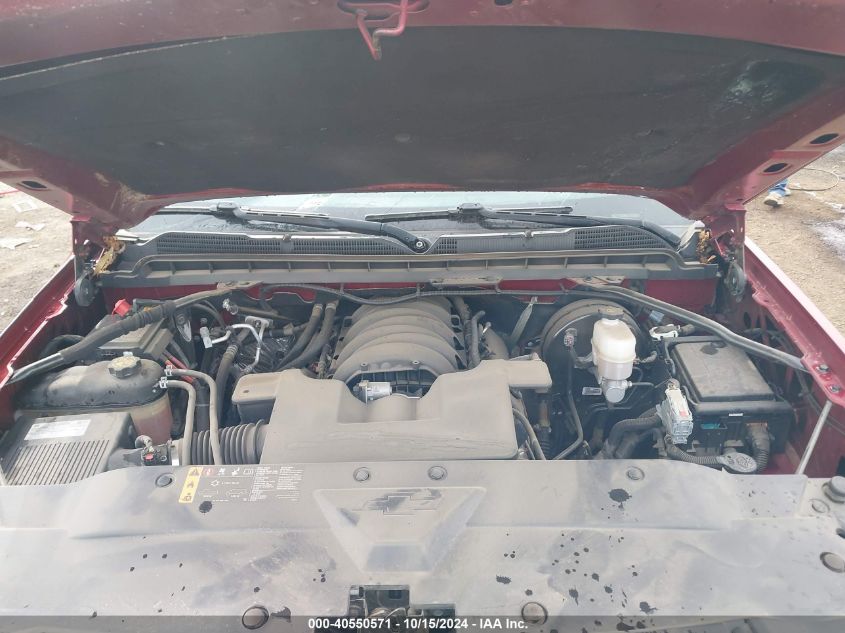 2018 Chevrolet Silverado 1500 2Lt VIN: 3GCUKRECXJG495372 Lot: 40550571