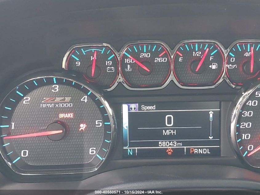 2018 Chevrolet Silverado 1500 2Lt VIN: 3GCUKRECXJG495372 Lot: 40550571