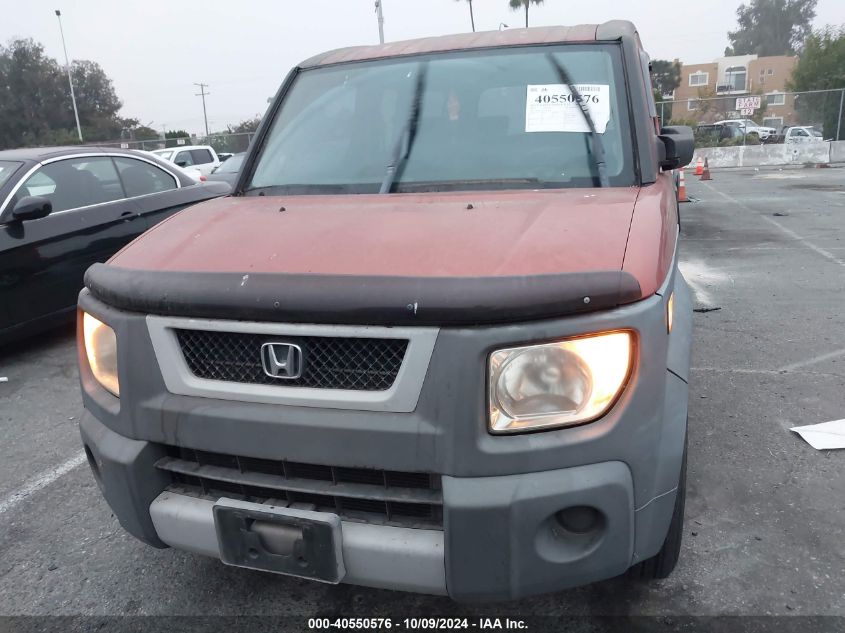 2003 Honda Element Ex VIN: 5J6YH18513L005934 Lot: 40550576