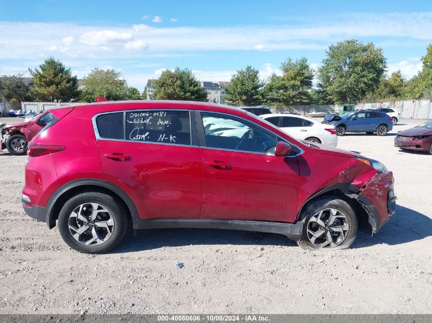 2020 Kia Sportage Lx VIN: KNDPMCAC4L7841022 Lot: 40550606