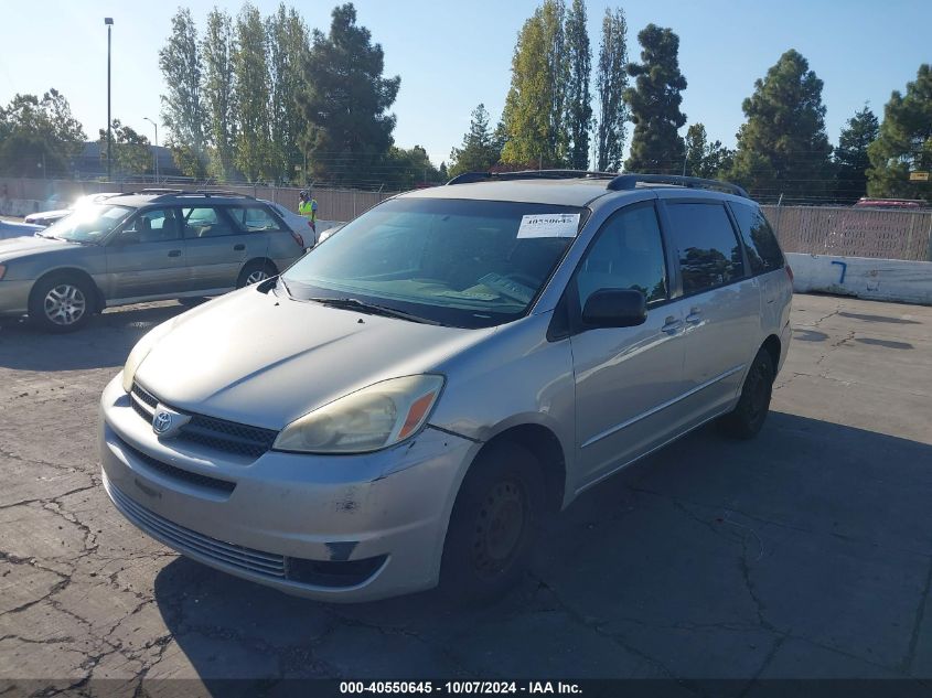 5TDZA23C35S247555 2005 Toyota Sienna Le