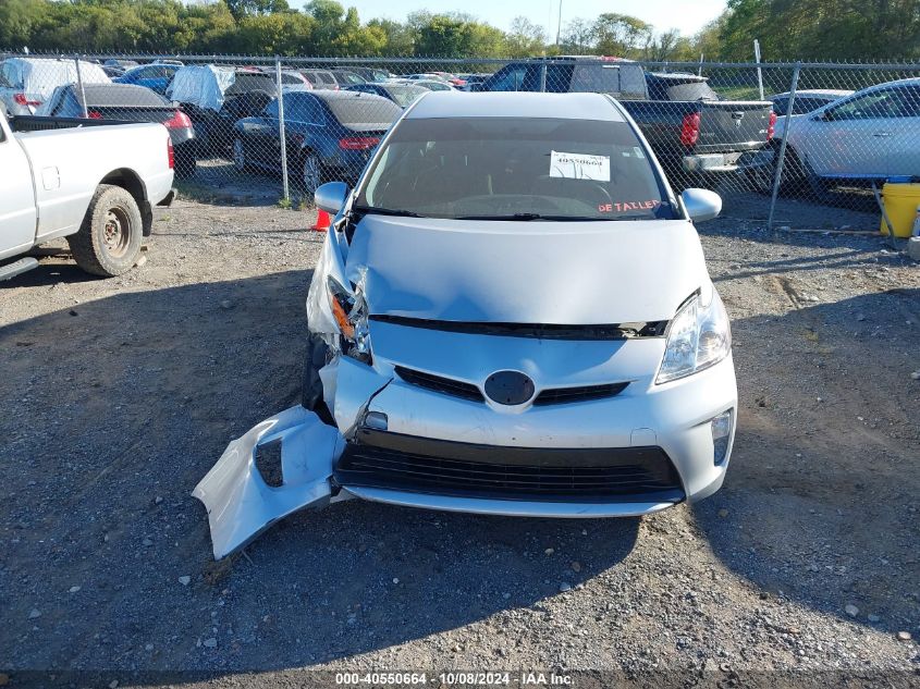 2013 Toyota Prius Two VIN: JTDKN3DU8D5704531 Lot: 40550664