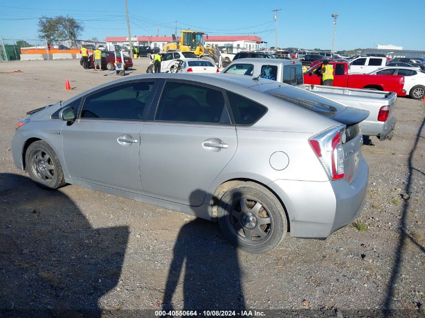 2013 Toyota Prius Two VIN: JTDKN3DU8D5704531 Lot: 40550664