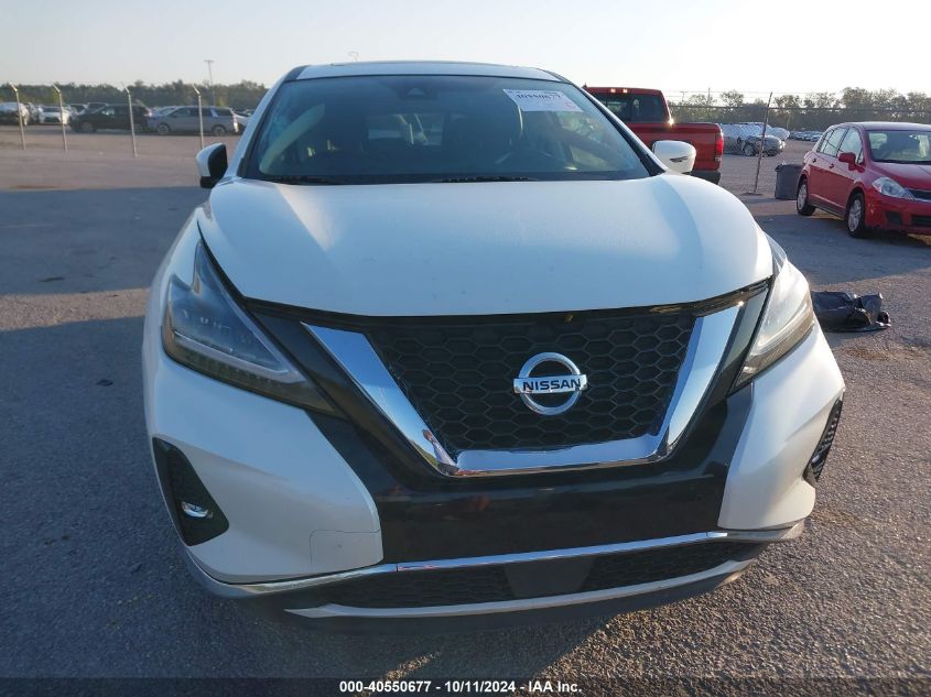 2021 Nissan Murano Sl VIN: 5N1AZ2CJ0MC136364 Lot: 40550677