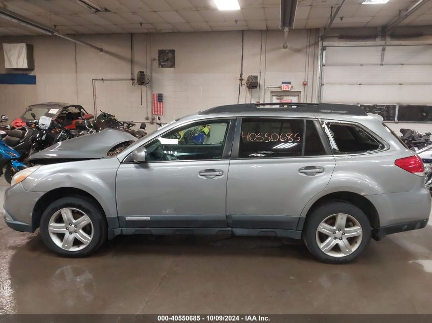 2011 Subaru Outback 2.5I Premium VIN: 4S4BRBGC7B3353472 Lot: 40550685