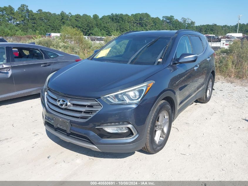 VIN 5NMZUDLB9HH019917 2017 HYUNDAI SANTA FE SPORT 2.4L