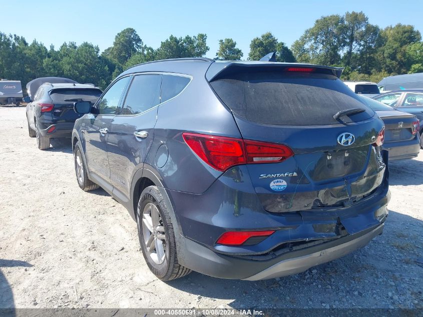 VIN 5NMZUDLB9HH019917 2017 HYUNDAI SANTA FE SPORT 2.4L