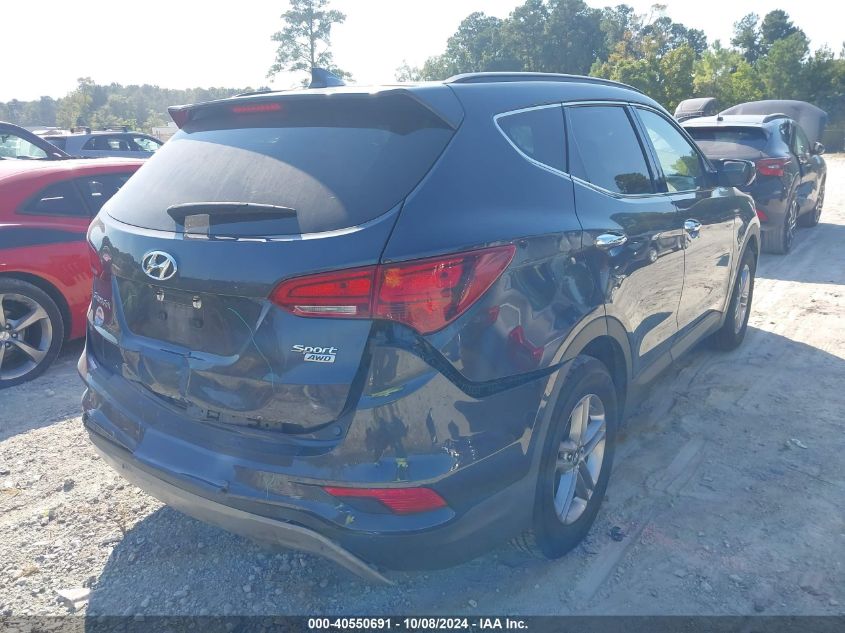 VIN 5NMZUDLB9HH019917 2017 HYUNDAI SANTA FE SPORT 2.4L