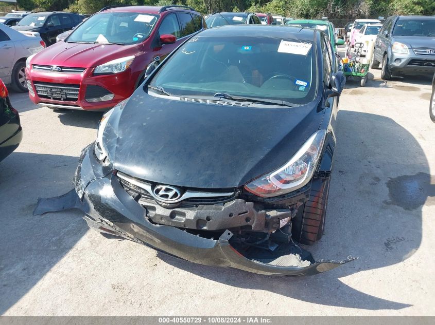 5NPDH4AE4EH531580 2014 Hyundai Elantra Limited