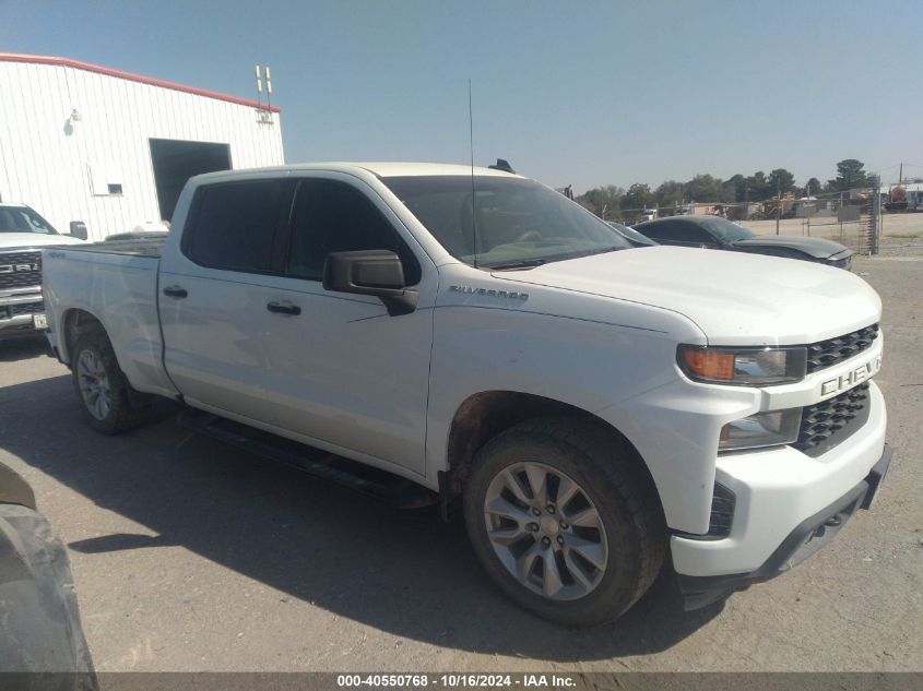 2022 Chevrolet Silverado 1500 Ltd 4Wd Standard Bed Custom VIN: 3GCPYBEK5NG140626 Lot: 40550768