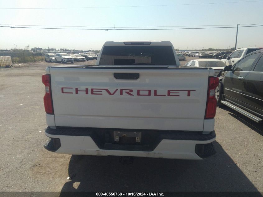 2022 Chevrolet Silverado 1500 Ltd 4Wd Standard Bed Custom VIN: 3GCPYBEK5NG140626 Lot: 40550768