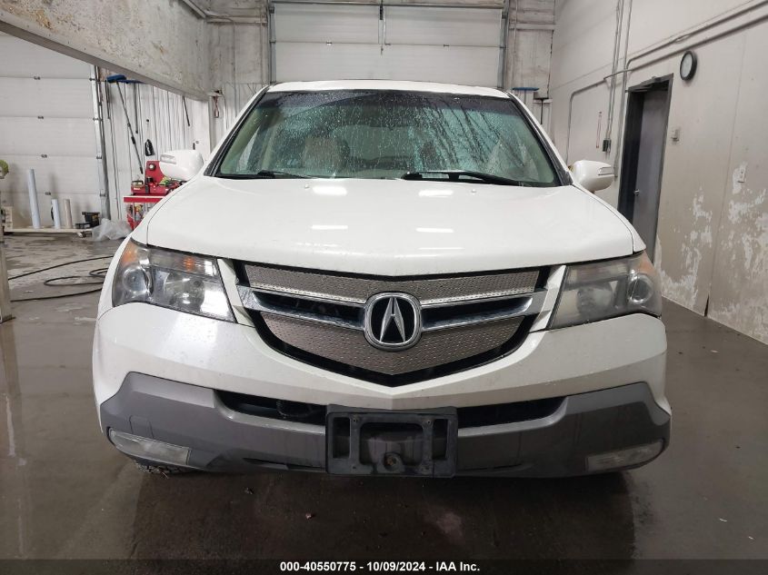 2007 Acura Mdx VIN: 2HNYD282X7H502586 Lot: 40550775