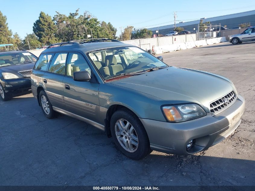 2003 Subaru Outback Outback Awp VIN: 4S3BH675836623048 Lot: 40550779