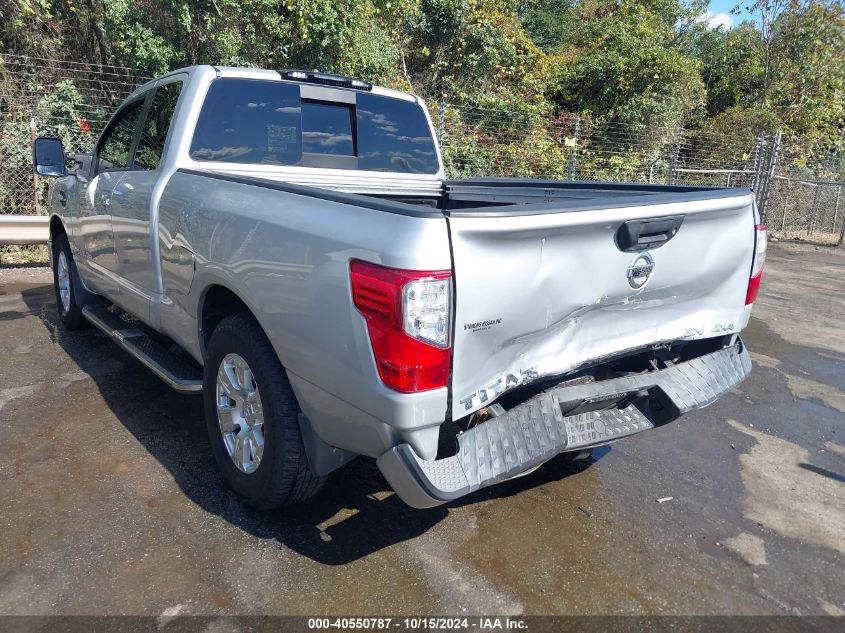 2017 Nissan Titan Sv VIN: 1N6AA1C50HN562801 Lot: 40550787