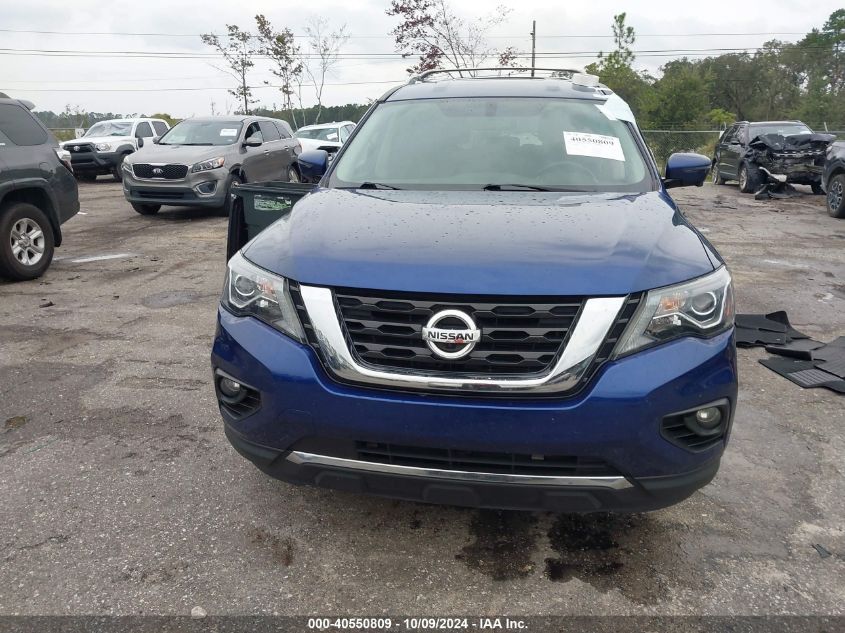 2018 Nissan Pathfinder Sl VIN: 5N1DR2MM5JC678626 Lot: 40550809