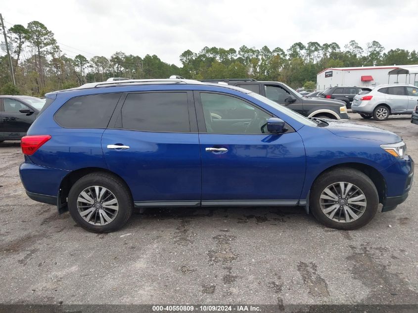 2018 Nissan Pathfinder Sl VIN: 5N1DR2MM5JC678626 Lot: 40550809