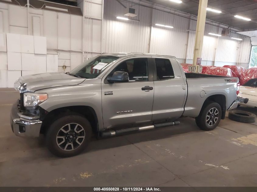 2016 Toyota Tundra Double Cab Sr/Double Cab VIN: 5TFUY5F17GX499923 Lot: 40550828