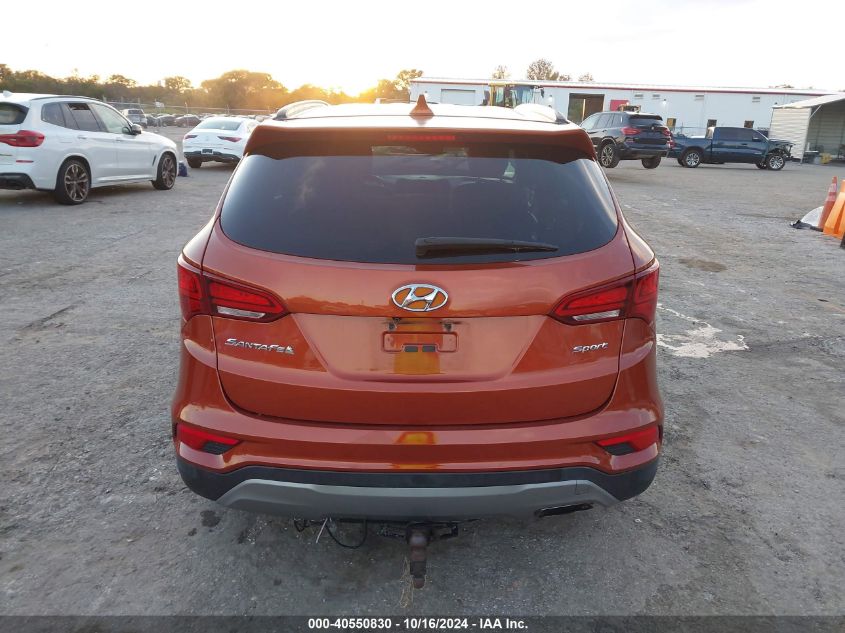 2017 Hyundai Santa Fe Sport 2.4L VIN: 5XYZU3LB5HG401043 Lot: 40550830