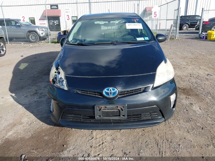 JTDKN3DU8C1496592 2012 Toyota Prius Three