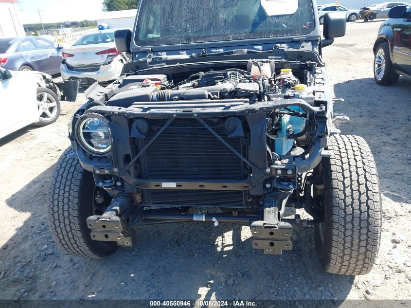 2022 Jeep Wrangler Unlimited Sahara 4X4 VIN: 1C4HJXEG0NW177313 Lot: 40550946