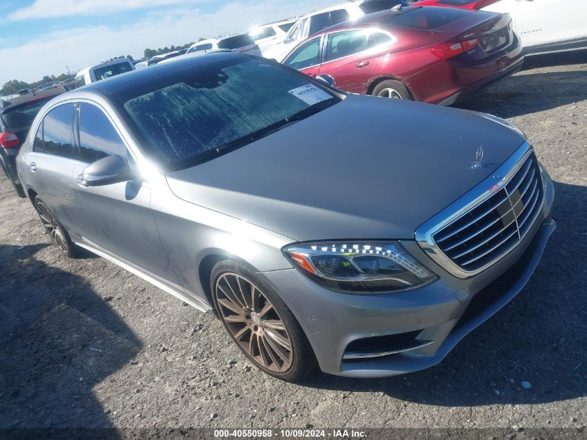 2015 Mercedes-Benz S 550