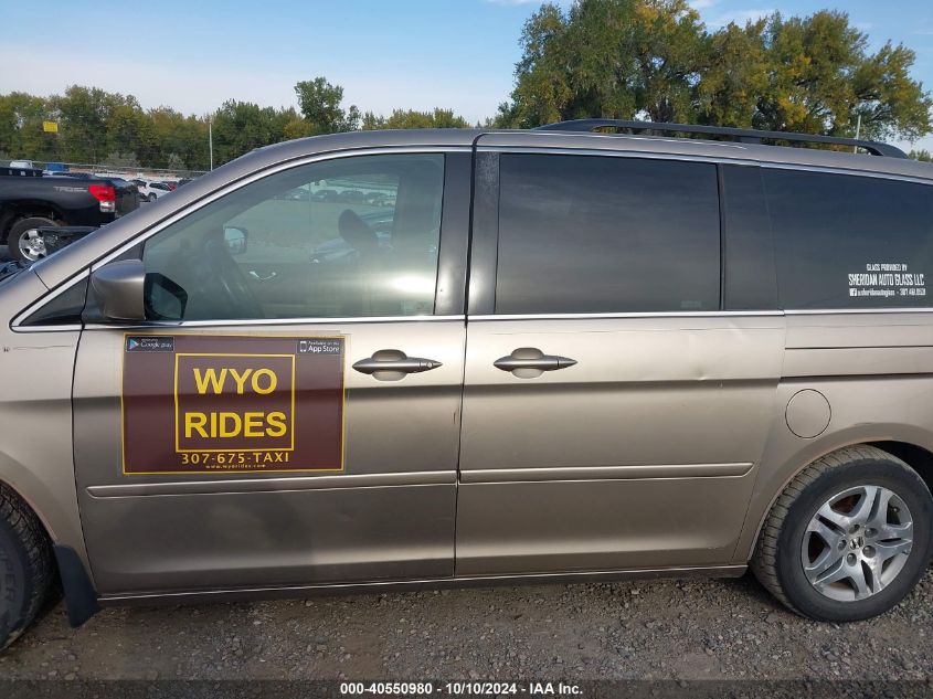 2006 Honda Odyssey Ex-L VIN: 5FNRL38616B435273 Lot: 40550980