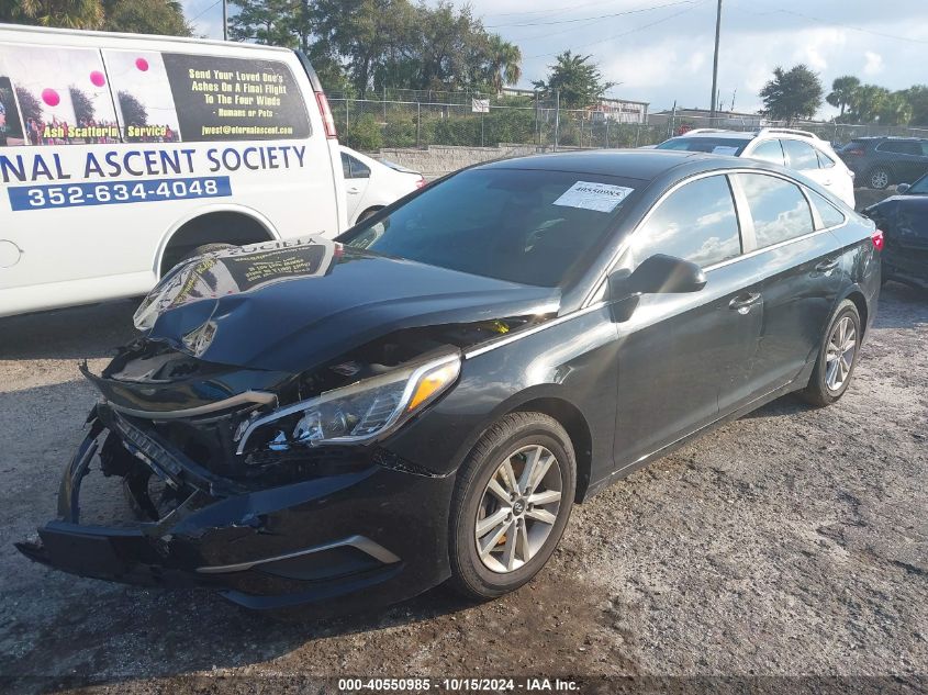 2016 Hyundai Sonata Se VIN: 5NPE24AF5GH277024 Lot: 40550985