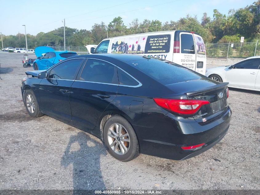 2016 Hyundai Sonata Se VIN: 5NPE24AF5GH277024 Lot: 40550985