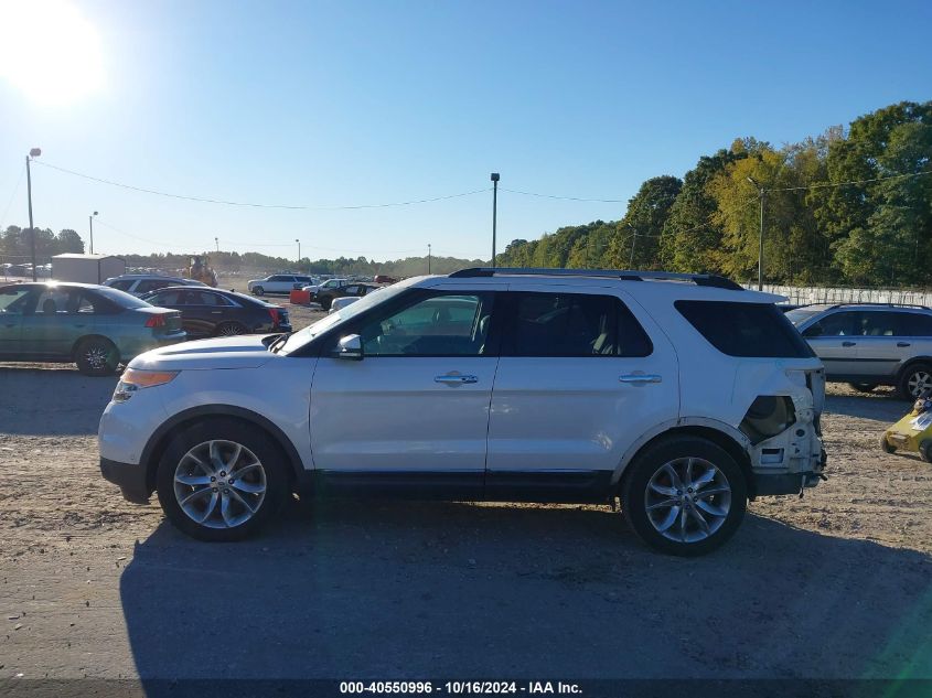 2014 Ford Explorer Limited VIN: 1FM5K7F87EGA59708 Lot: 40550996