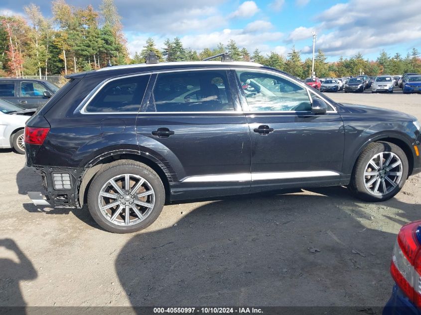 2018 Audi Q7 3.0T Premium VIN: WA1VAAF71JD013471 Lot: 40550997