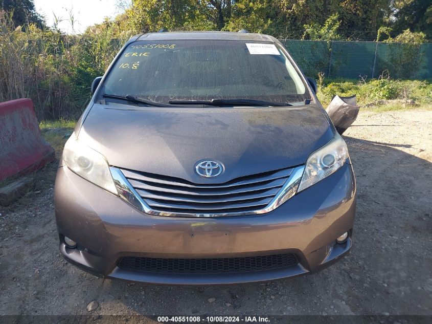 5TDYK3DCXFS551710 2015 Toyota Sienna Xle 8 Passenger