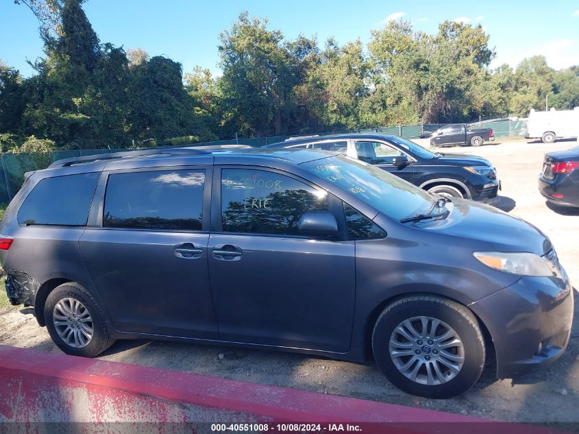 5TDYK3DCXFS551710 2015 Toyota Sienna Xle 8 Passenger