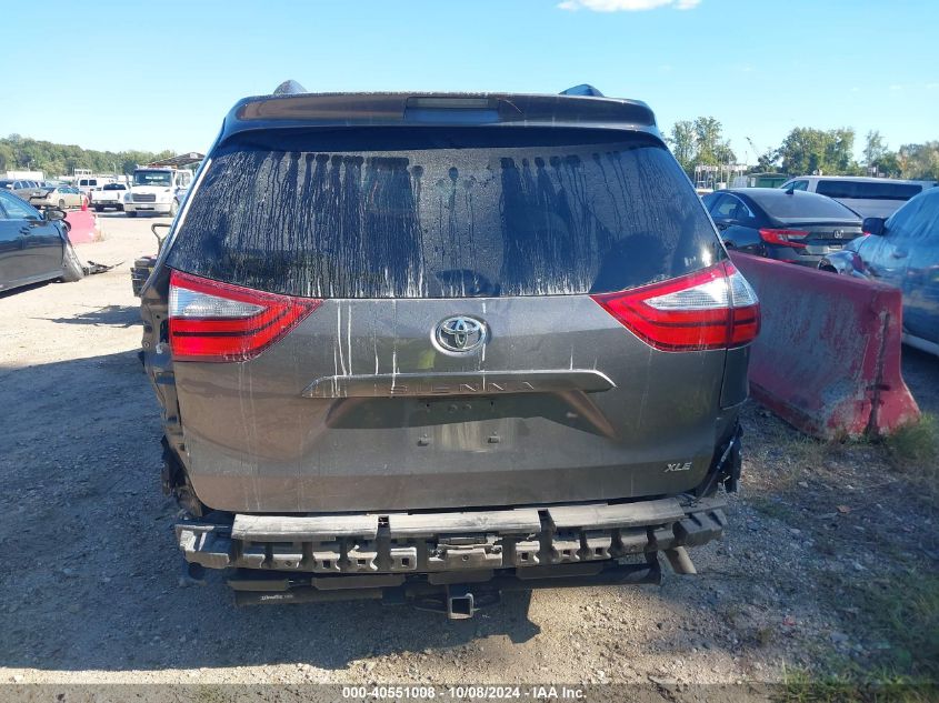 5TDYK3DCXFS551710 2015 Toyota Sienna Xle 8 Passenger