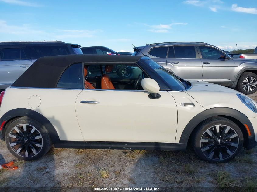 2021 Mini Convertible Cooper VIN: WMWWJ3C01M3M99803 Lot: 40551007