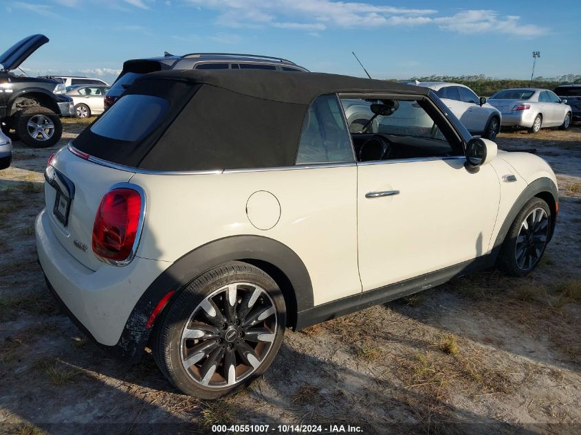 2021 Mini Convertible Cooper VIN: WMWWJ3C01M3M99803 Lot: 40551007