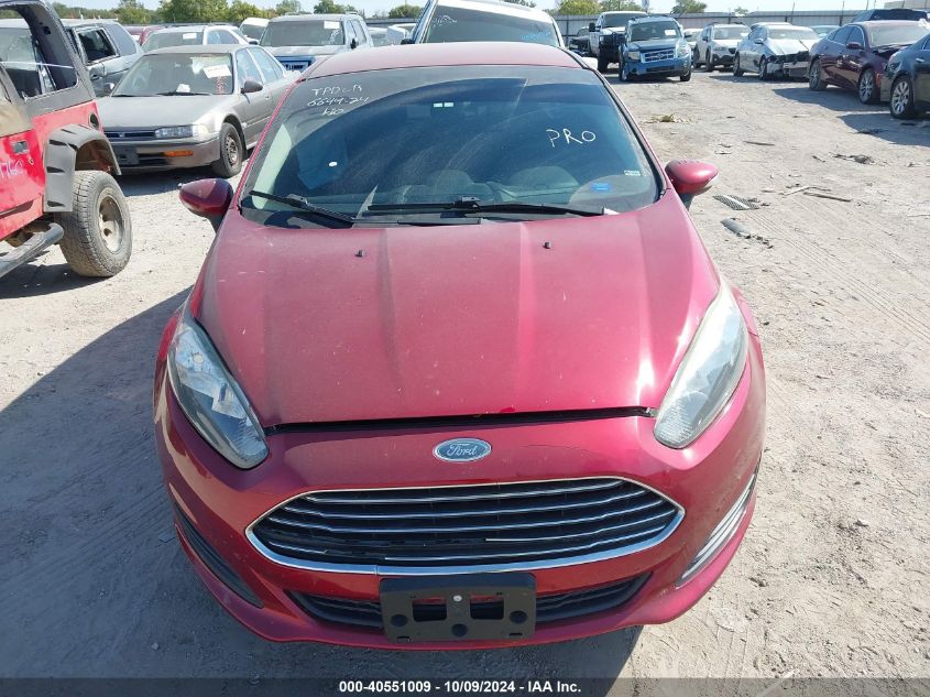 2014 Ford Fiesta Se VIN: 3FADP4BJ5EM100499 Lot: 40551009