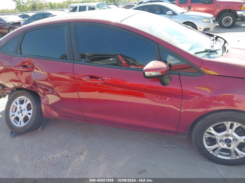 2014 Ford Fiesta Se VIN: 3FADP4BJ5EM100499 Lot: 40551009