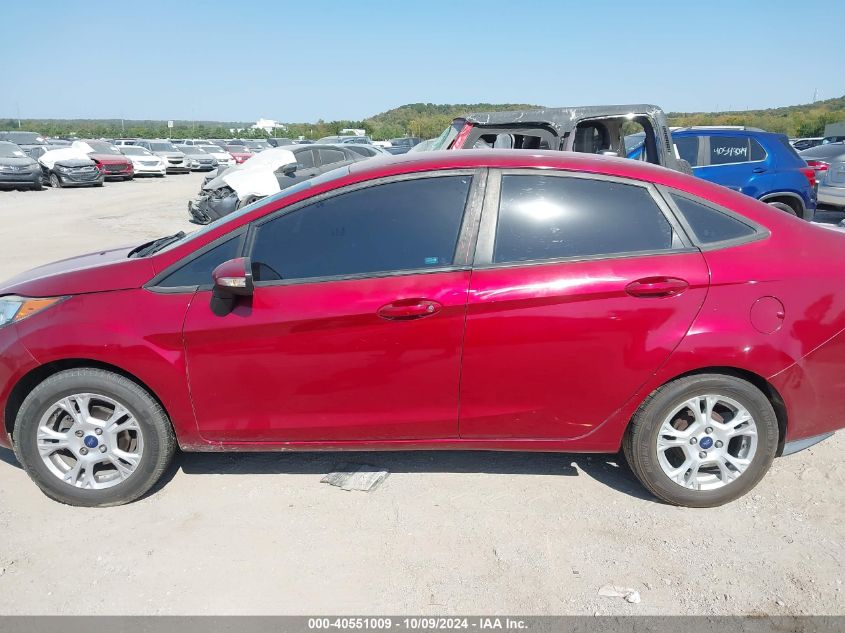 2014 Ford Fiesta Se VIN: 3FADP4BJ5EM100499 Lot: 40551009