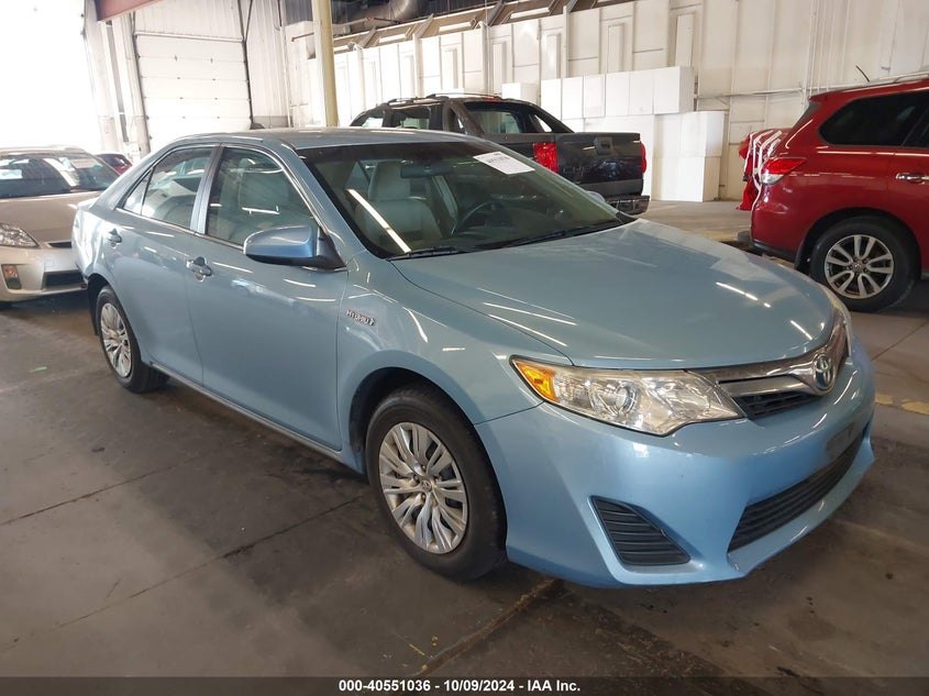 2013 TOYOTA CAMRY HYBRID LE - 4T1BD1FK4DU085625