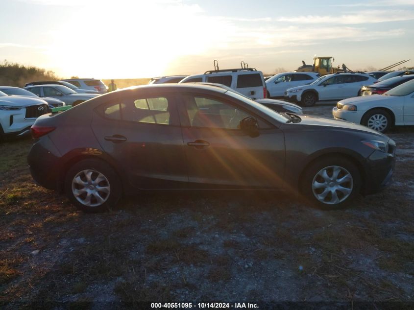 2016 Mazda Mazda3 I Sport VIN: 3MZBM1T70GM261791 Lot: 40551095