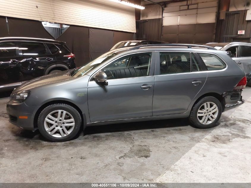 3VWPL7AJ7EM607455 2014 Volkswagen Jetta Sportwagen 2.0L Tdi