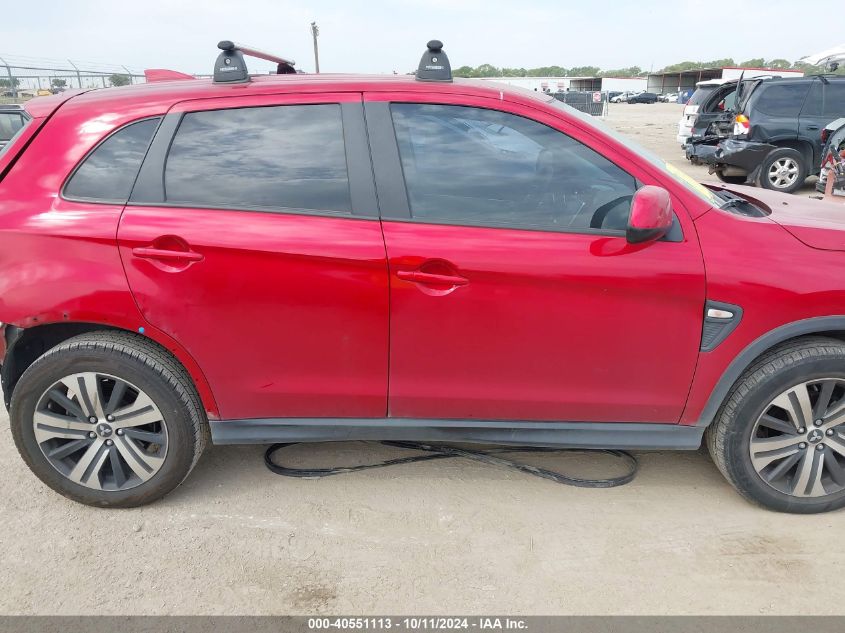 2020 Mitsubishi Outlander Sport 2.0 Es VIN: JA4AP3AU1LU005749 Lot: 40551113